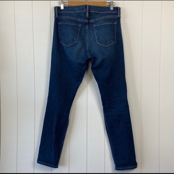 Frame Le Garçon Distressed Boyfriend Jeans - Picture 7 of 10